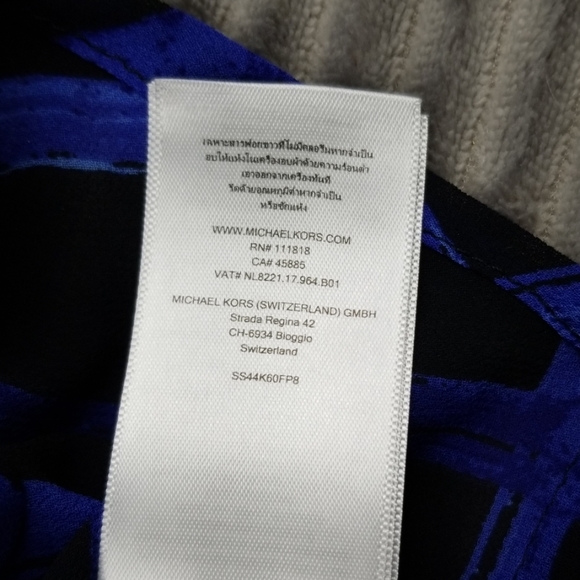 Michael  Michael Kors sleeveless sheer top blouse - Picture 5 of 6